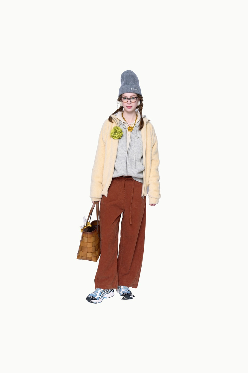 POLAROMO直郵韓國代購女裝新款真品休閑時尚人氣24秋冬夾克POLAROMO夾克