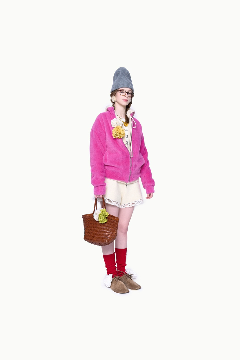 POLAROMO直郵韓國代購女裝新款真品休閑時尚人氣24秋冬夾克POLAROMO夾克