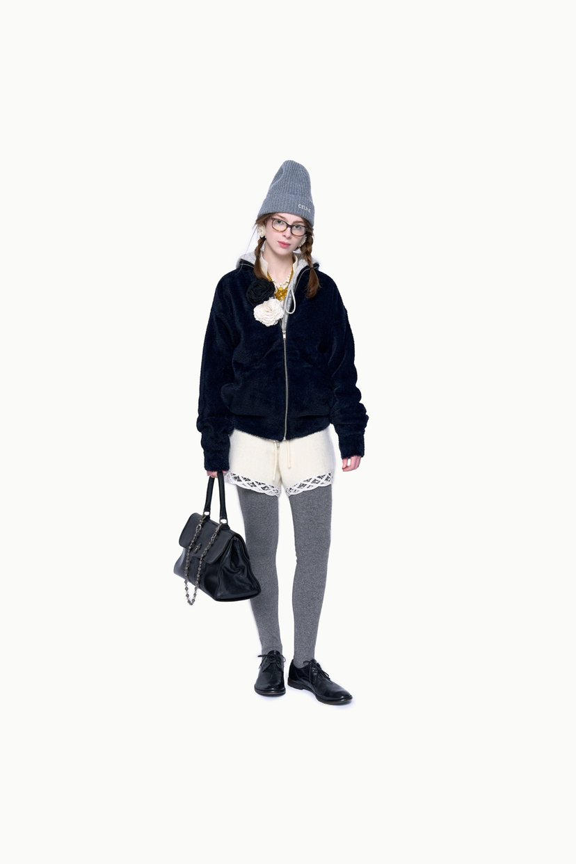 POLAROMO直郵韓國代購女裝新款真品休閑時尚人氣24秋冬夾克POLAROMO夾克