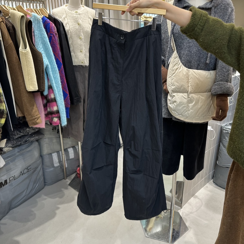 ALEGRE韓國直郵東大門實拍女裝新款24秋冬職業時尚人氣休閑褲ALEGRE休閑褲圖色2