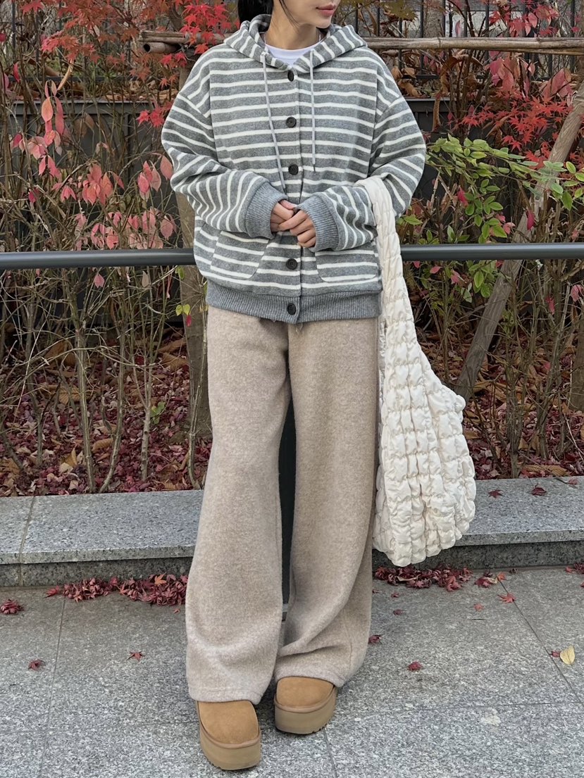 GLAM MOCHA韓國直郵東大門代購女裝新款真品推薦毛衣羊毛兜帽SIERRA毛衣