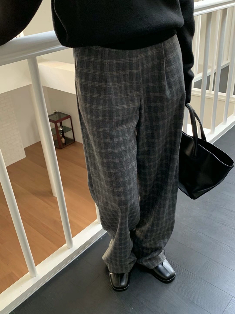 HANDER東大門實拍女裝新品職業人氣休閑熱賣真品時尚休閑褲HANDER休閑褲