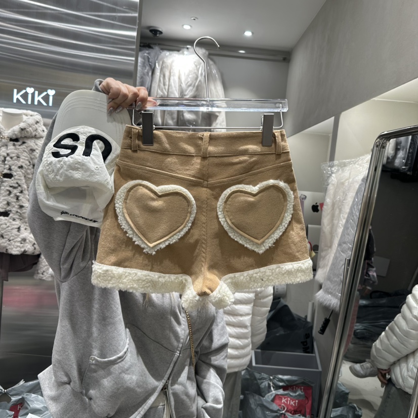 KiKi韓國直郵女裝新品24秋夏時尚推薦真品熱賣人氣休閑短褲KIKI短褲