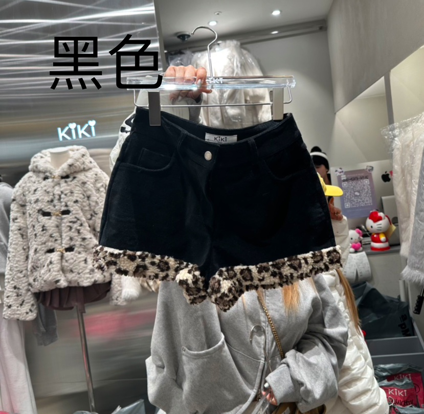 KiKi韓國直郵女裝新品24秋夏時尚推薦真品熱賣人氣休閑短褲KIKI短褲圖色3