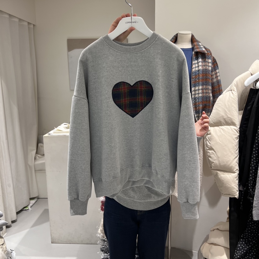 LORING RE-I/BARE東大門實拍女裝新品職業真品人氣衛衣加絨LORING RE-I/BARE衛衣圖色2