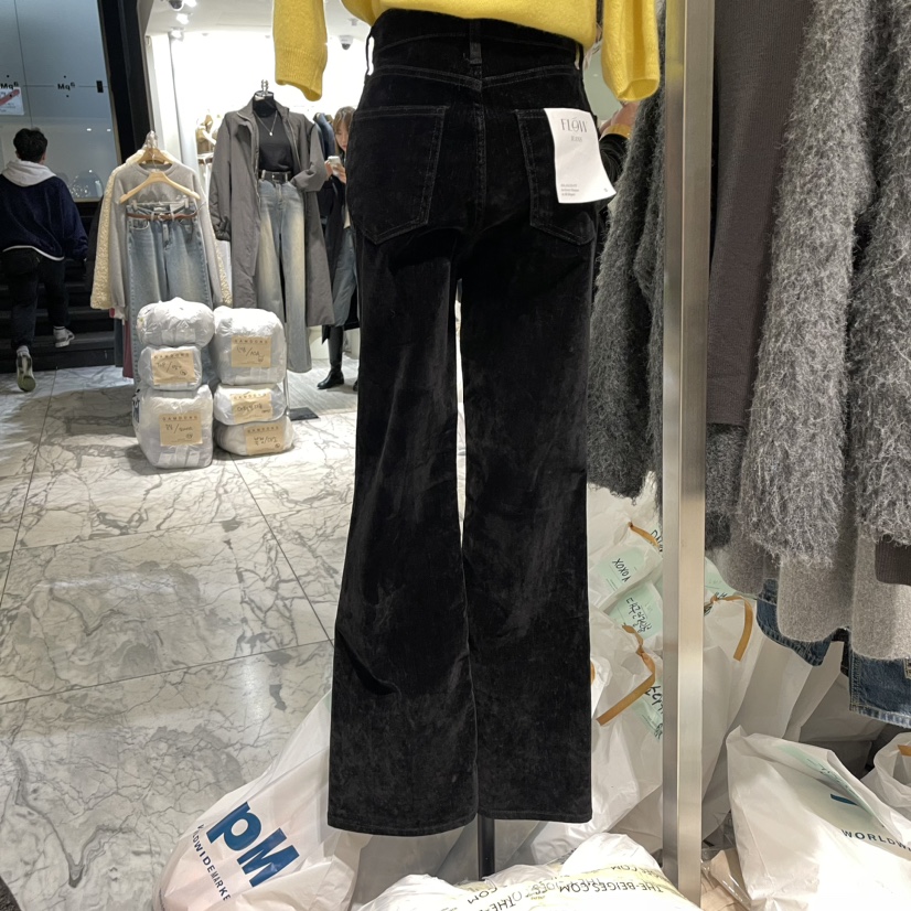 LMT/SAND LIMITED東大門直郵女士新款24秋夏休閑褲天鵝絨LMT/SAND LIMITED休閑褲