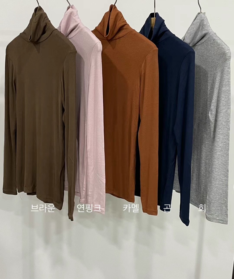 KINGKONG直郵韓國代購女裝新品24秋冬職業時尚休閑真品長袖T恤KINGKONG長袖T恤圖色9左三色