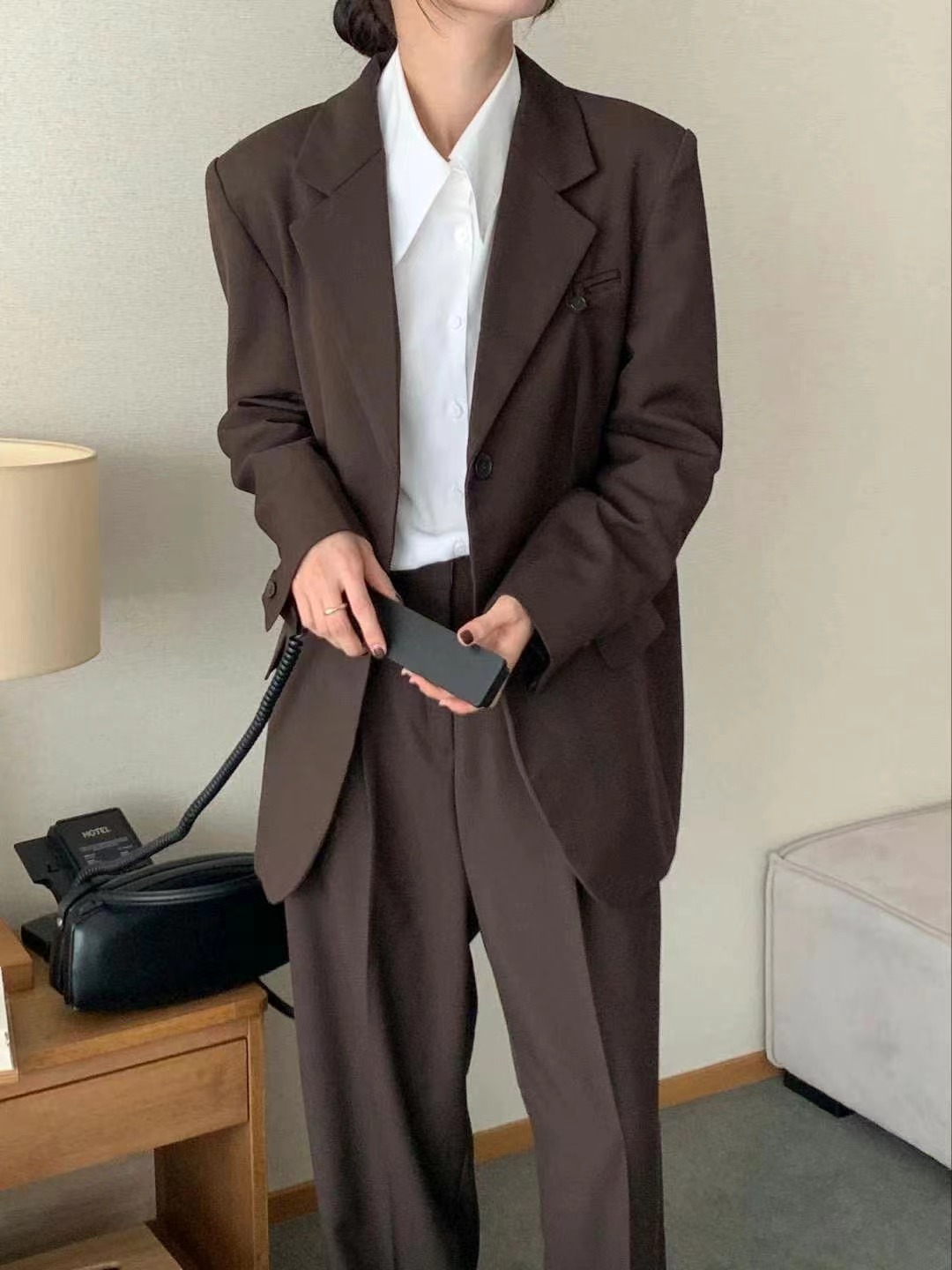 WITHMOON直郵韓國代購女裝新款職業熱賣24秋冬人氣推薦夾克TYLE J夾克