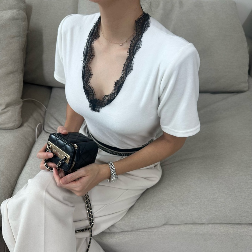 SOUIT by mabel/SOUIT韓國直郵女裝新品熱賣24秋冬人氣T恤SOUIT by mabel-LT恤