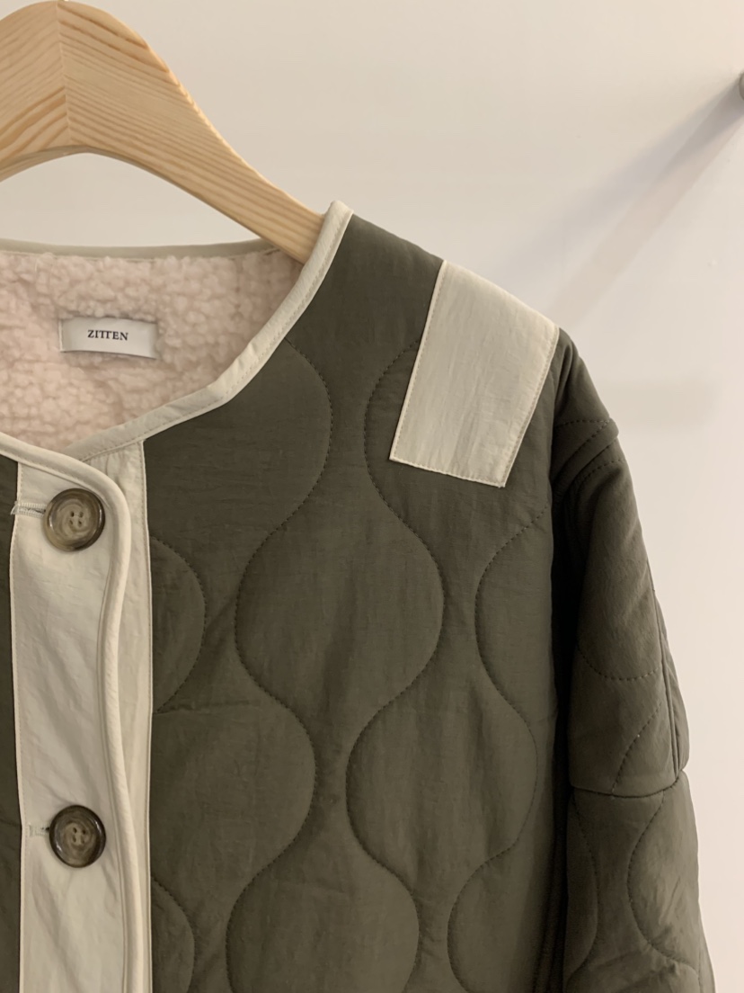 ZITTEN韓國直郵女裝新品休閑推薦職業人氣真品時尚短款棉服ZITTEN短款棉服