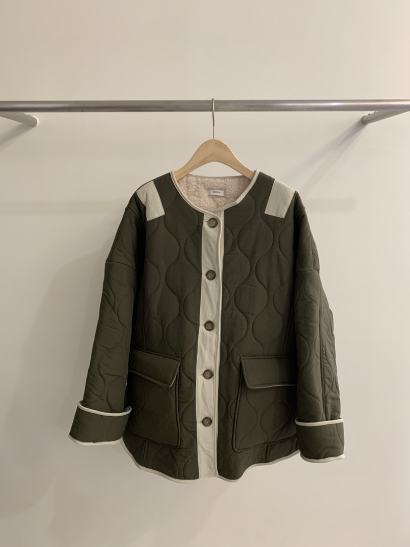 ZITTEN韓國直郵女裝新品休閑推薦職業人氣真品時尚短款棉服ZITTEN短款棉服圖色1