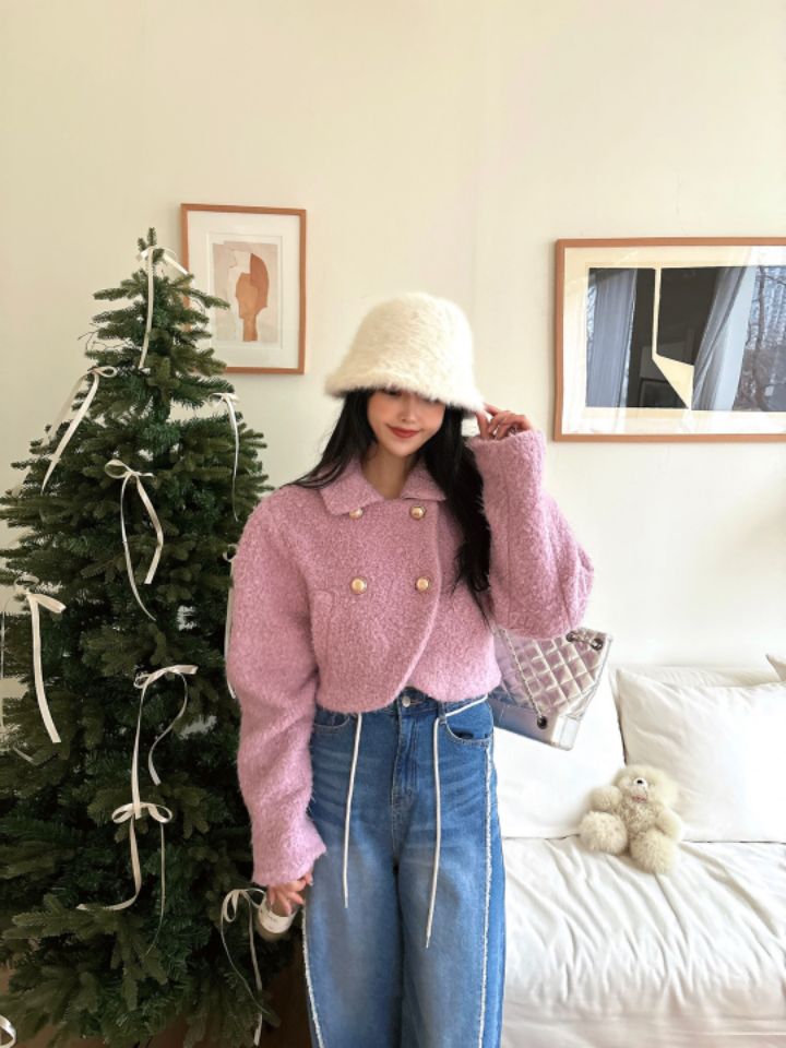 MARS韓國直郵女裝新品時尚真品職業休閑熱賣24秋冬人氣夾克mars夾克