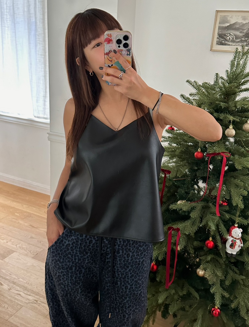 BYRING韓國直郵東大門實拍女裝新品人氣真品24秋冬吊帶背心BYRING吊帶/背心