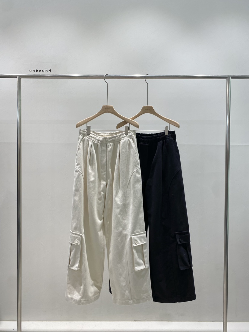unbound直郵韓國代購女裝新款人氣熱賣職業24秋冬休閑褲口袋UNBOUND休閑褲