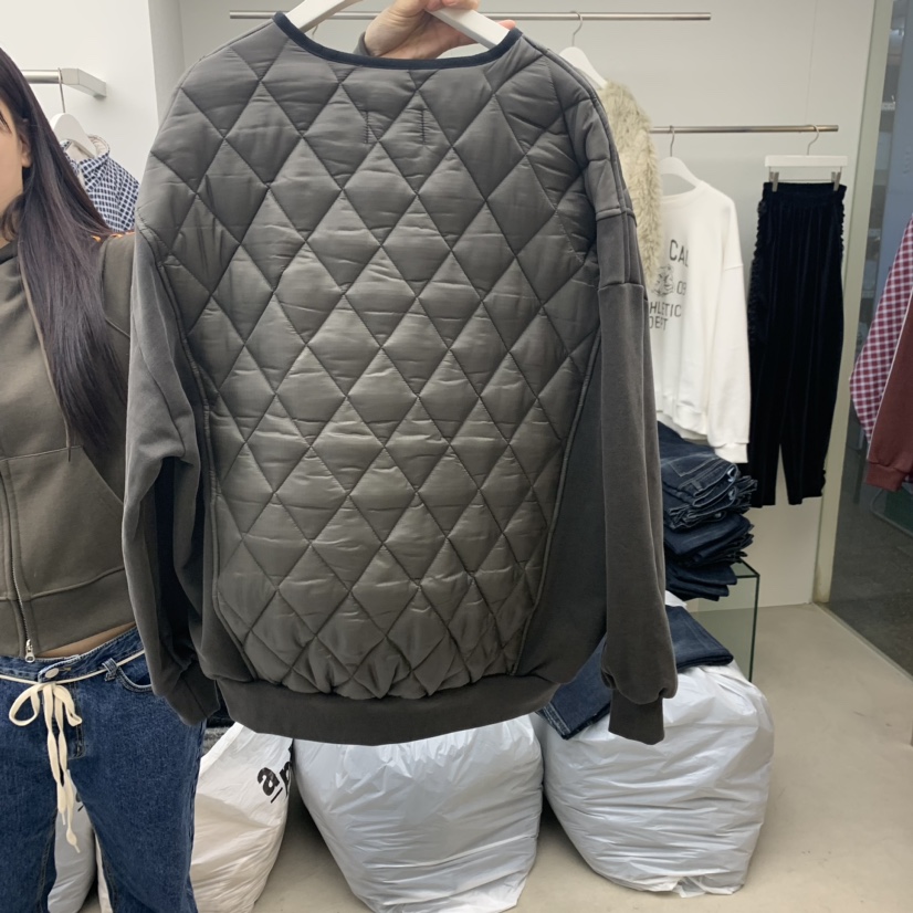 NEUTER直郵韓國代購女裝新品職業熱賣推薦真品24秋冬短款棉服NEUTER短款棉服