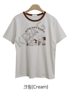 BLESSU韓國直郵東大門實拍女裝新品熱賣休閑24秋冬時尚人氣T恤BLESSUT恤圖色3