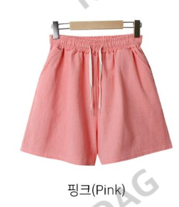 BLESSU韓國直郵女裝新品人氣熱賣休閑24秋冬真品職業短褲口袋BLESSU短褲圖色3