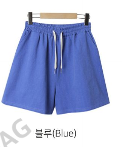 BLESSU韓國直郵女裝新品人氣熱賣休閑24秋冬真品職業短褲口袋BLESSU短褲圖色5