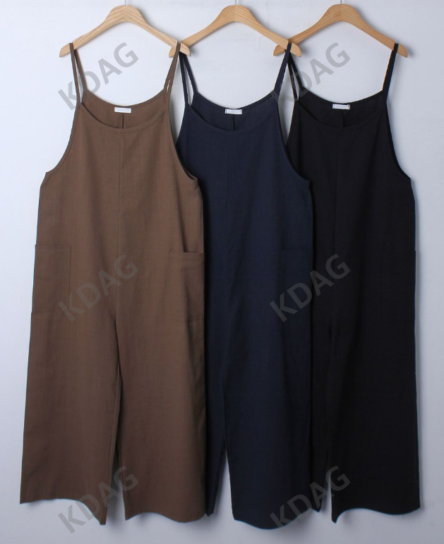 BLESSU韓國直郵女裝新品人氣24秋冬真品職業時尚熱賣背帶褲BLESSU背帶褲