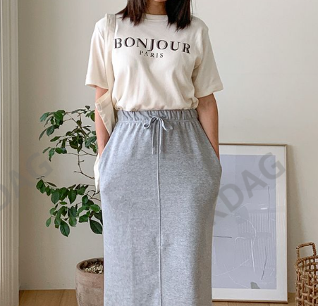 BLESSU韓國直郵女裝新款人氣熱賣24秋冬推薦時尚職業休閑T恤BLESSUT恤