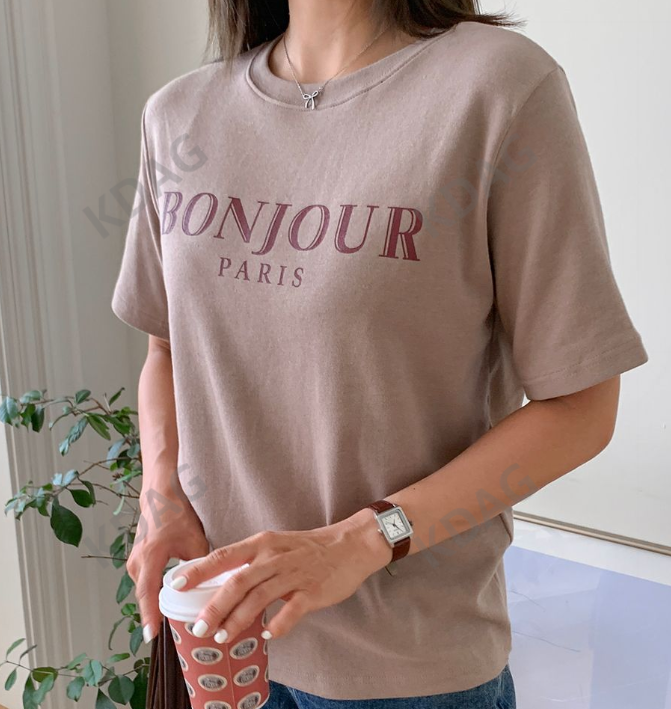 BLESSU韓國直郵女裝新款人氣熱賣24秋冬推薦時尚職業休閑T恤BLESSUT恤