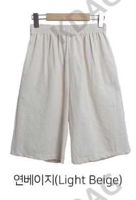 BLESSU韓國直郵東大門實拍女裝新款人氣職業休閑短褲口袋亞麻BLESSU短褲圖色3