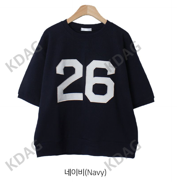 BLESSU韓國直郵東大門代購女裝新款24秋冬真品熱賣推薦T恤刺繡BLESSUT恤圖色4