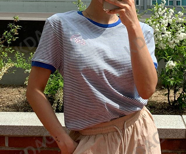 BLESSU韓國直郵女裝新款熱賣推薦人氣職業真品休閑時尚24秋冬T恤BLESSUT恤