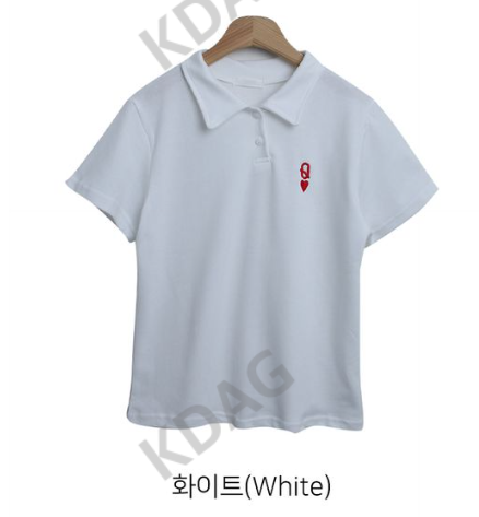 BLESSU直郵韓國代購女裝新款休閑職業推薦時尚真品熱賣T恤刺繡BLESSUT恤圖色2