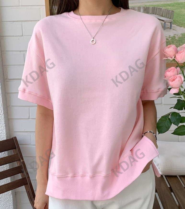 BLESSU韓國直郵女裝新品時尚真品職業24秋冬休閑人氣T恤寬松BLESSUT恤