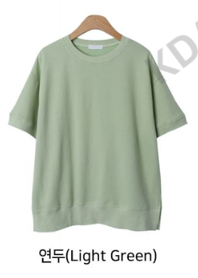 BLESSU韓國直郵女裝新品時尚真品職業24秋冬休閑人氣T恤寬松BLESSUT恤圖色4