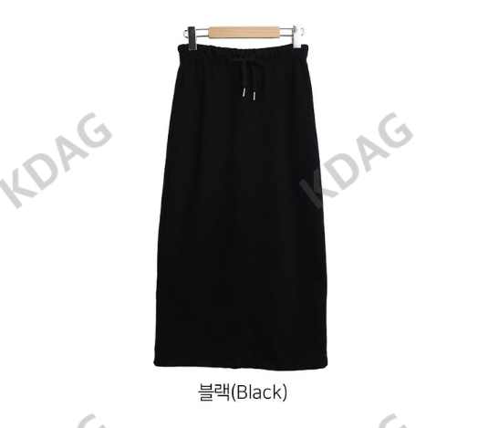 BLESSU韓國直郵女裝新品24秋冬職業人氣熱賣真品推薦長裙綁帶BLESSU長裙圖色2