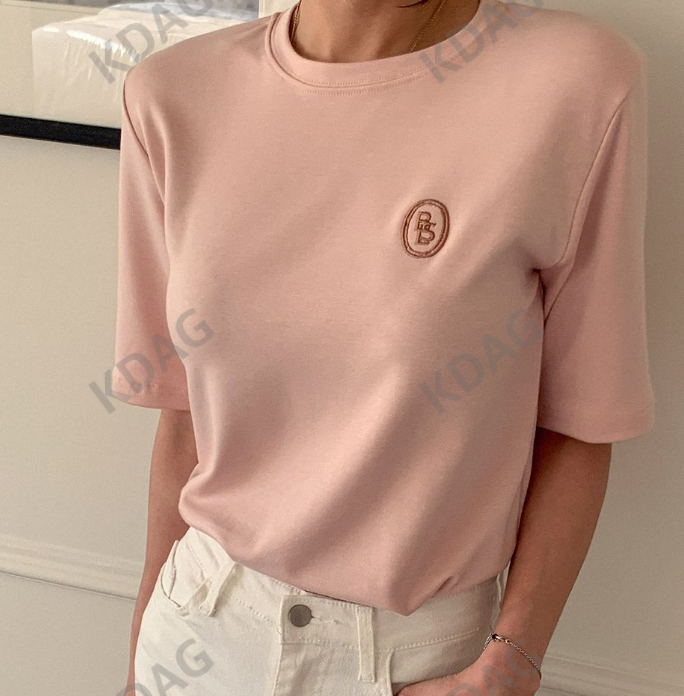 BLESSU直郵韓國代購女裝新品推薦職業時尚24秋冬休閑熱賣T恤BLESSUT恤