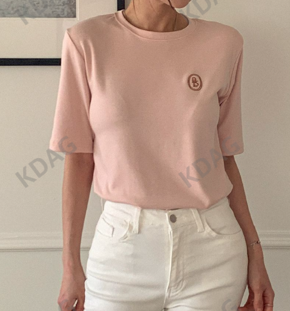 BLESSU直郵韓國代購女裝新品推薦職業時尚24秋冬休閑熱賣T恤BLESSUT恤