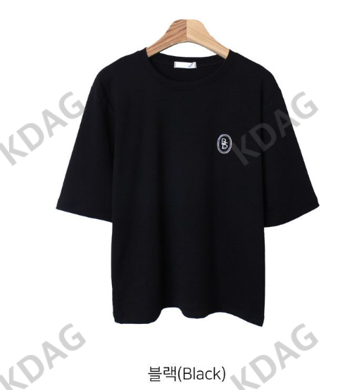 BLESSU直郵韓國代購女裝新品推薦職業時尚24秋冬休閑熱賣T恤BLESSUT恤圖色4