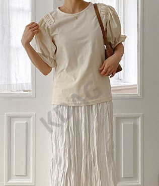 BLESSU韓國直郵女裝新品職業熱賣24秋冬人氣真品推薦時尚T恤BLESSUT恤