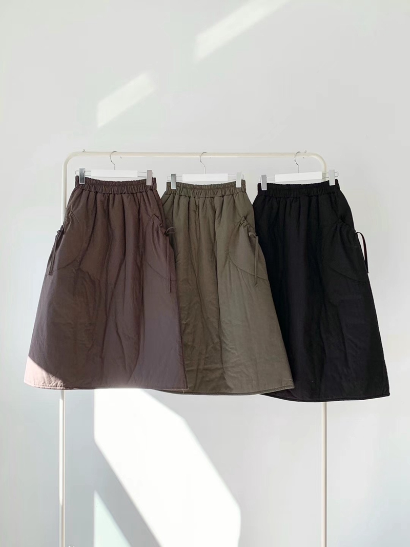 BRAND MARKET-OT韓國直郵女裝新款職業熱賣推薦真品24秋冬長裙BRAND MARKET-OT長裙圖色2左二色