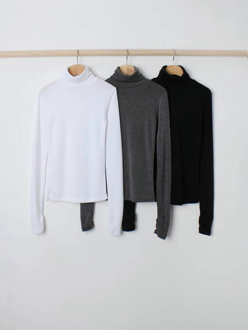 BOBBYIJAY韓國直郵東大門代購女裝新款熱賣推薦人氣長袖T恤BOBBYIJAY長袖T恤圖色3左三色