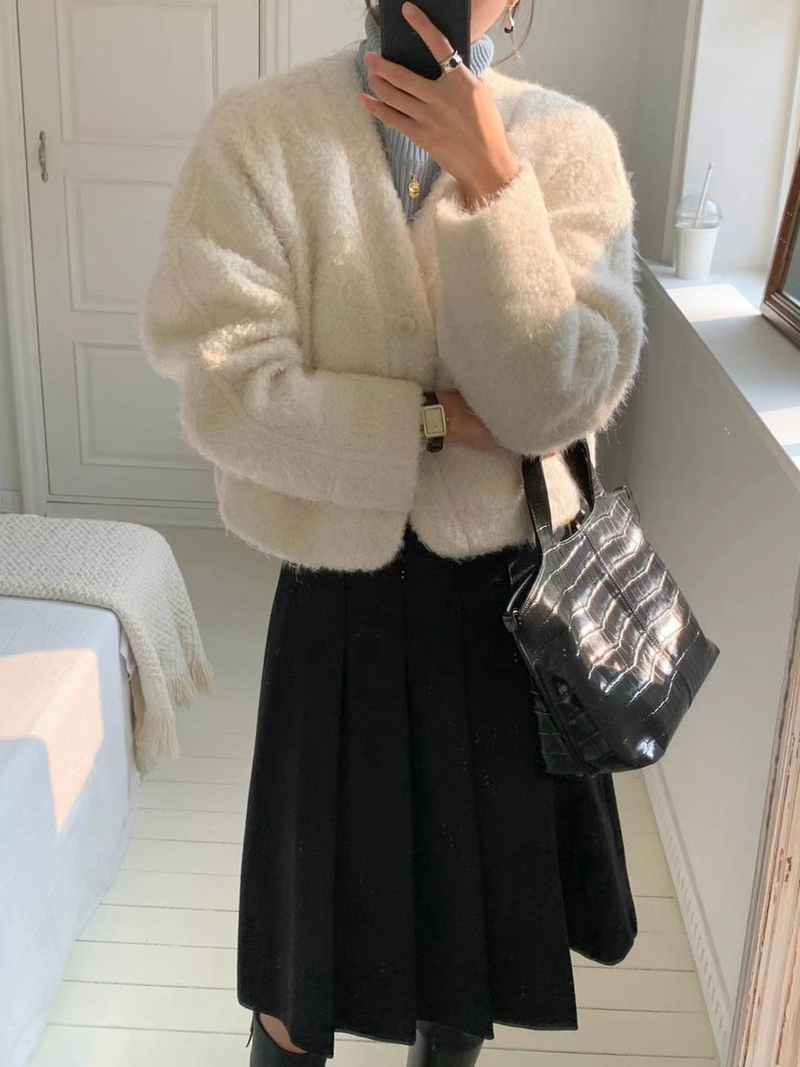 SIGNATURE韓國直郵東大門實拍女裝新品休閑真品24秋冬人氣夾克SIGNATURE夾克