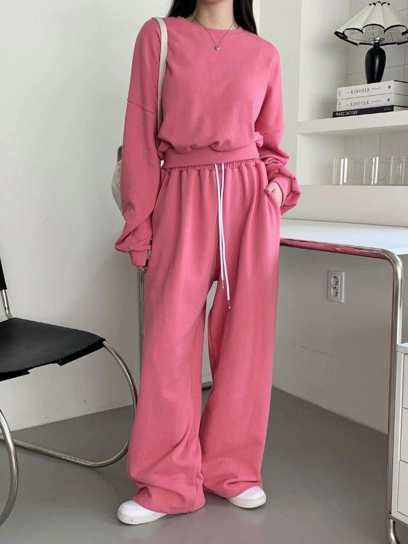 BOBBYIJAY韓國直郵東大門實拍女裝新款24秋冬人氣休閑休閑褲BOBBYIJAY休閑褲圖色1