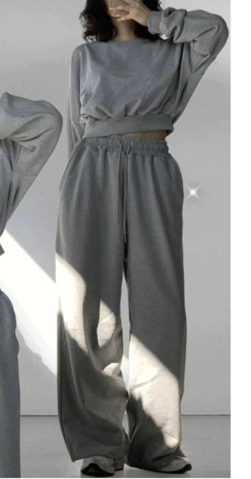 BOBBYIJAY韓國直郵東大門實拍女裝新款24秋冬人氣休閑休閑褲BOBBYIJAY休閑褲圖色2