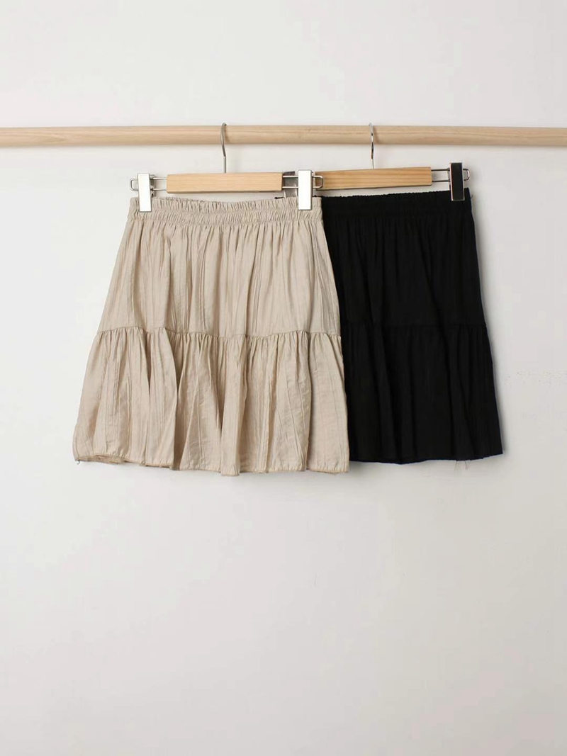 BOBBYIJAY韓國直郵女裝新品熱賣真品24秋冬職業休閑人氣短裙BOBBYIJAY短裙圖色2左二色