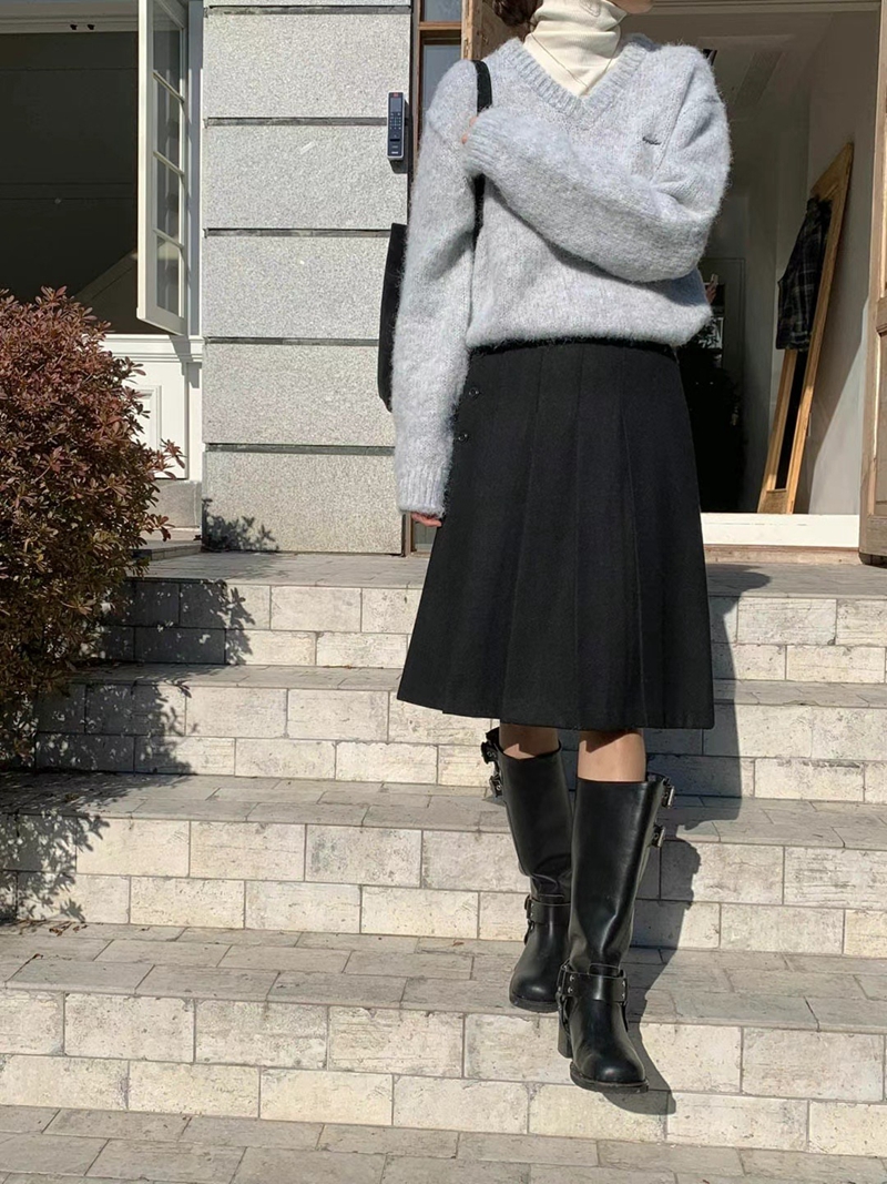 SIGNATURE韓國直郵東大門代購女裝新款推薦熱賣時尚24秋冬針織衫SIGNATURE針織衫