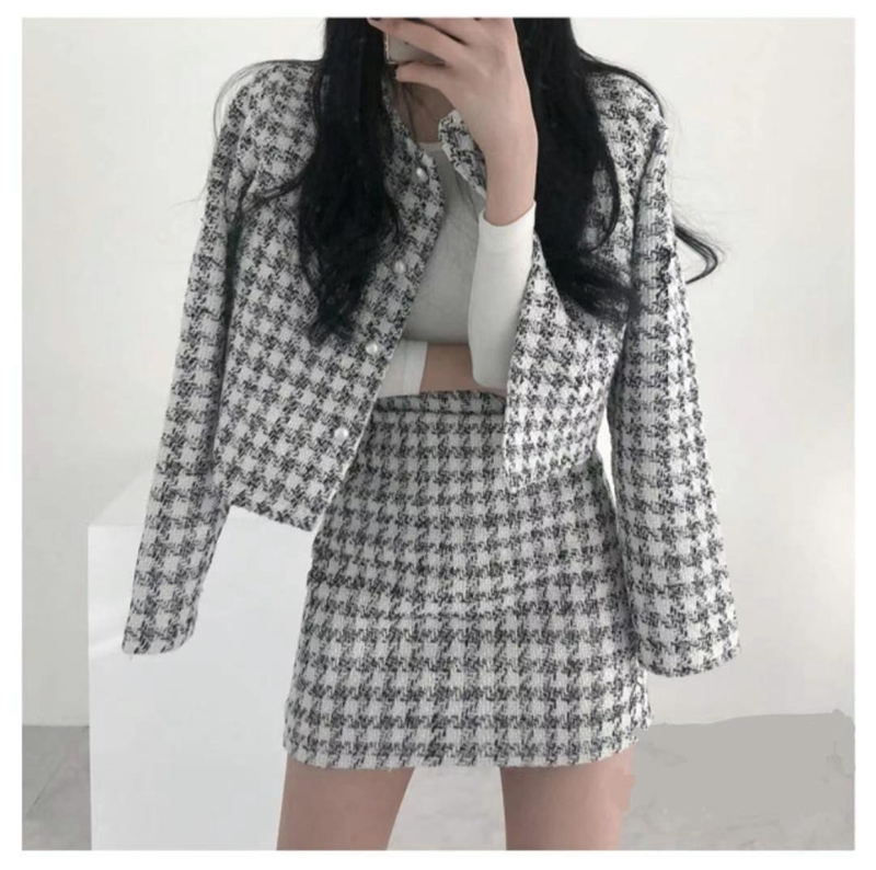 BOBBYIJAY直郵韓國代購女裝新款時尚人氣24秋冬熱賣休閑短裙BOBBYIJAY短裙圖色1