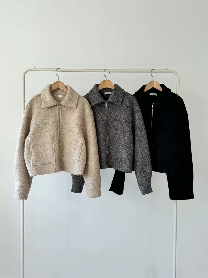 BRAND MARKET-OT直郵韓國代購女裝新款真品推薦時尚熱賣夾克BRAND MARKET-OT夾克圖色3左三色