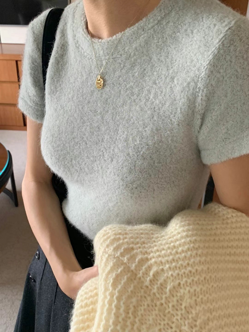 SIGNATURE韓國直郵東大門代購女裝新款24秋冬真品熱賣針織衫SIGNATURE針織衫