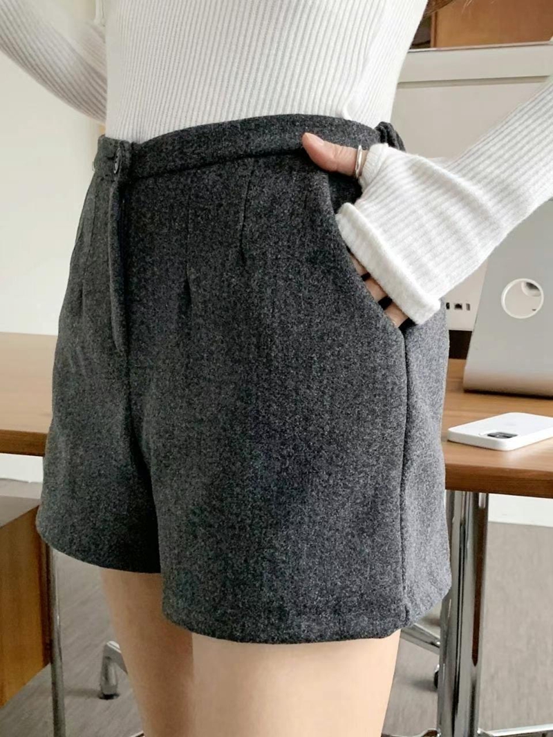 BOBBYIJAY韓國直郵女裝新款24秋冬休閑時尚推薦熱賣職業短褲BOBBYIJAY短褲