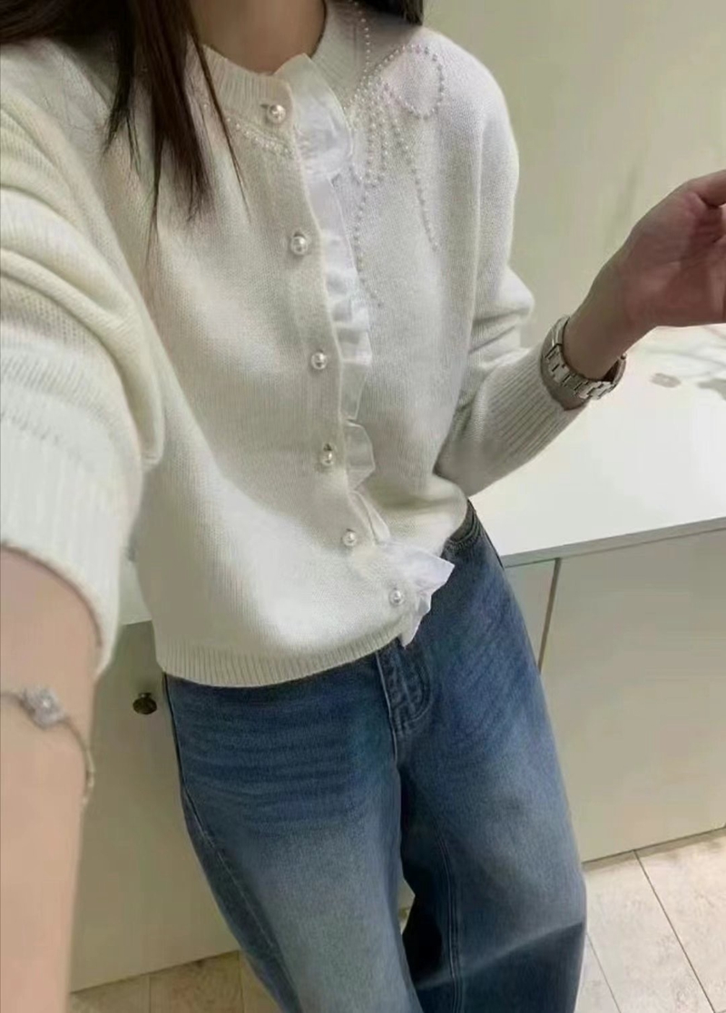 THE COCO韓國直郵女裝新品休閑人氣推薦24秋冬真品針織衫開衫THE COCO針織衫