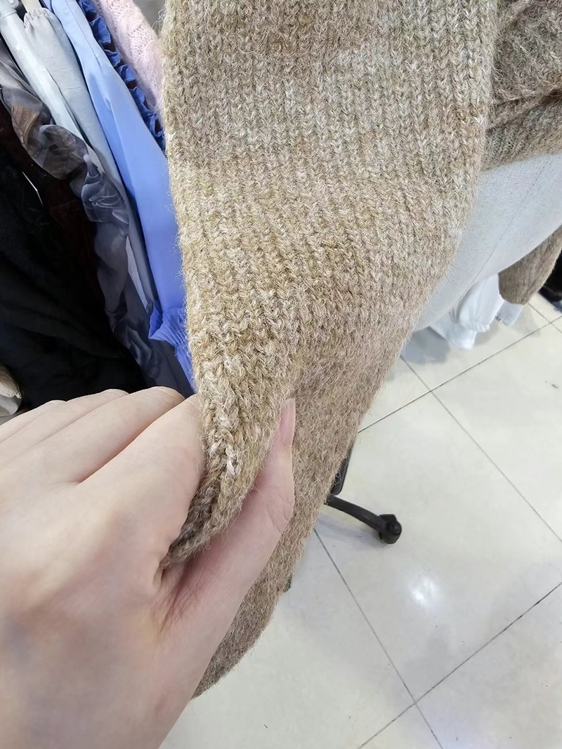 THE COCO韓國直郵女裝新款熱賣休閑真品推薦時尚針織衫雙面THE COCO針織衫