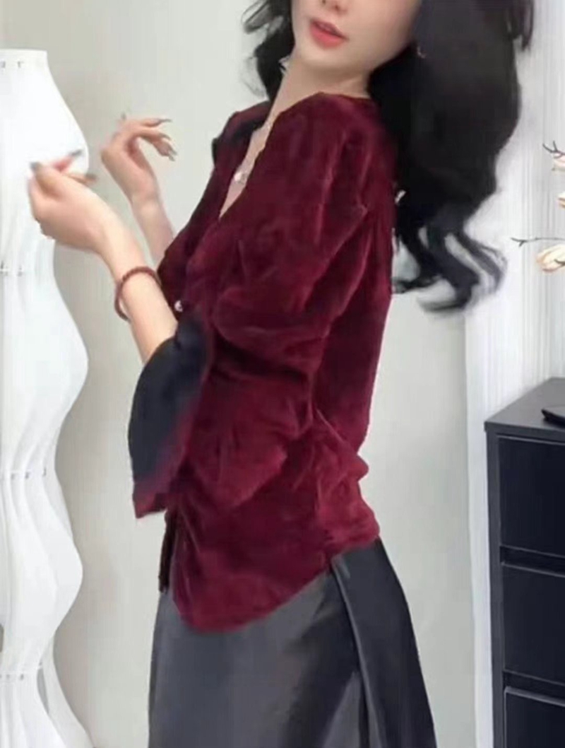THE COCO韓國直郵東大門實拍女裝新款真品時尚人氣襯衫蕾絲衫THE COCO襯衫/蕾絲衫